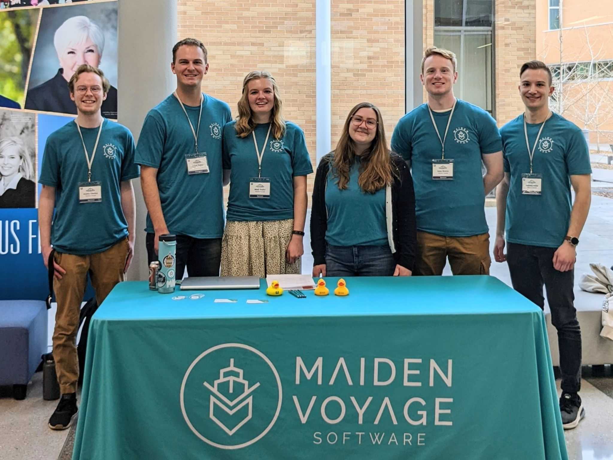 Picture of Maiden Voyage table at HackUSU
